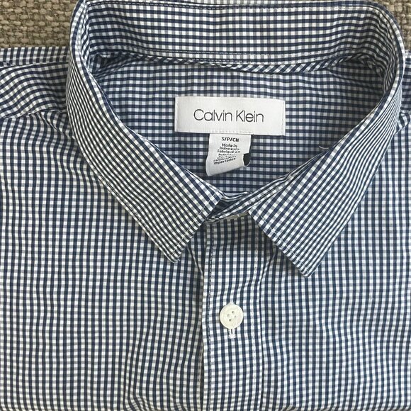 CK Small Slim Stretch Button-Down Shirt - Picture 1 of 11